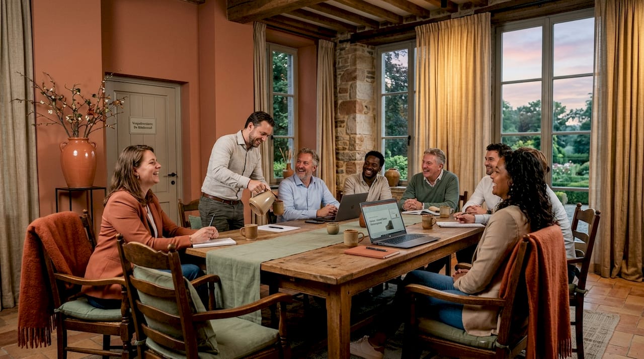 Samen sterker worden tijdens een gezellige teamuitje met overnachting
