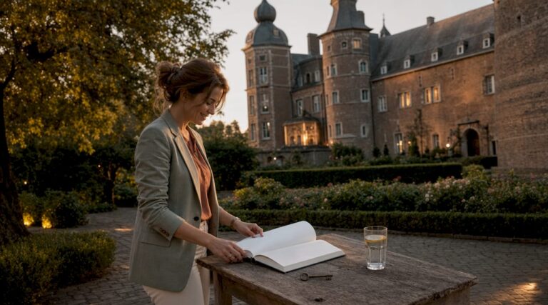 Receptioniste bij luxe hotel in Limburg
